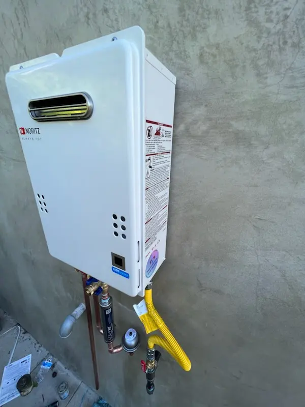 Tankless water heater installation for Corridor North homes
